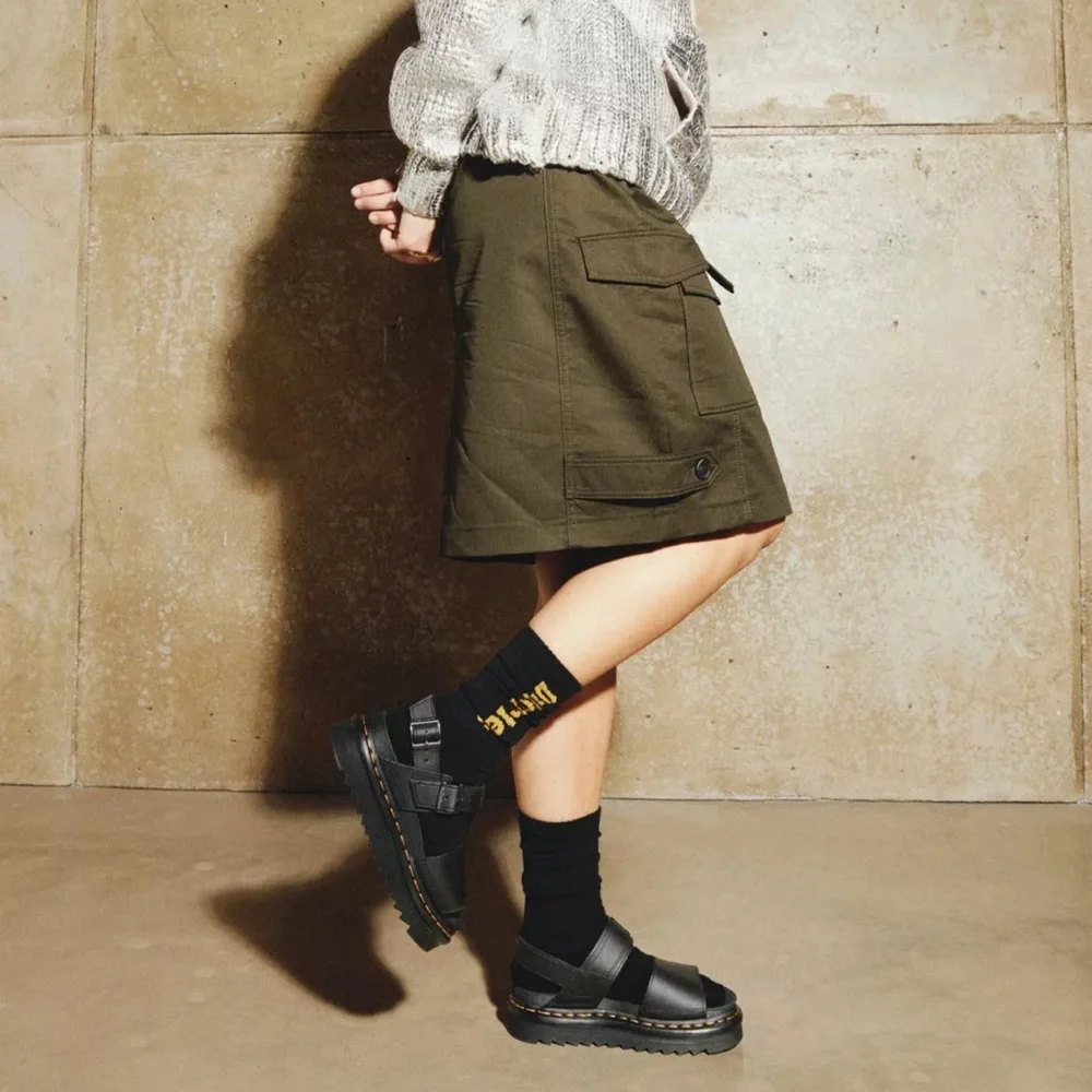 ✨Dr. Martens Voss Leather Strap Sandals - size 11✨ - Picture 3 of 5